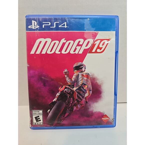 MotoGP 19 PS4 PlayStation 4 Game Case And DISC Tested Working - Picture 1 of 4